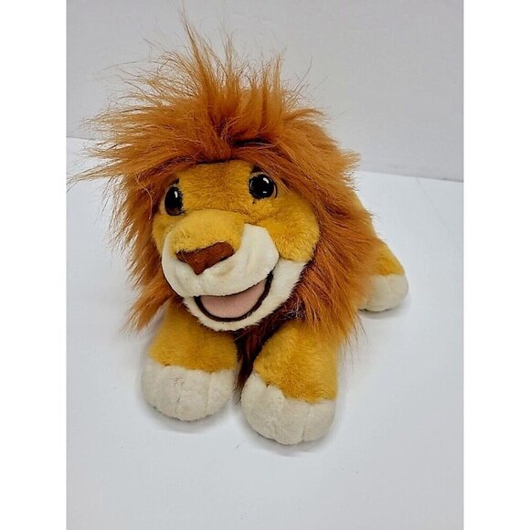 Vintage 1993 Disney The Lion King Simba Hand Puppet Plush Does NOT make noise - Picture 1 of 10